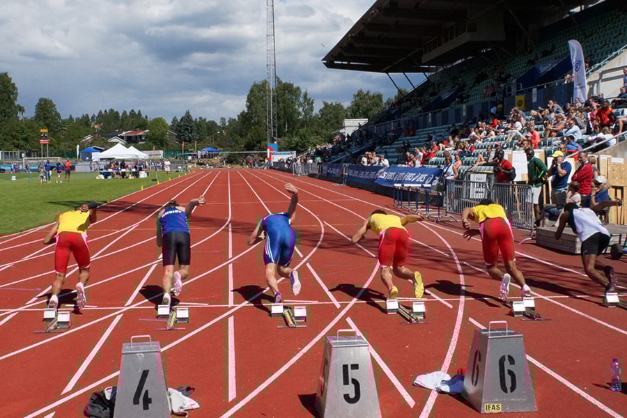 Juni - en hektisk stevnemåned for friidretten